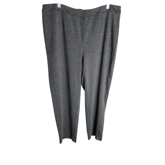 J. Jill Pants - J Jill Wearever knit pull-on pants sz 2X Gray Careerwear office work stretch
